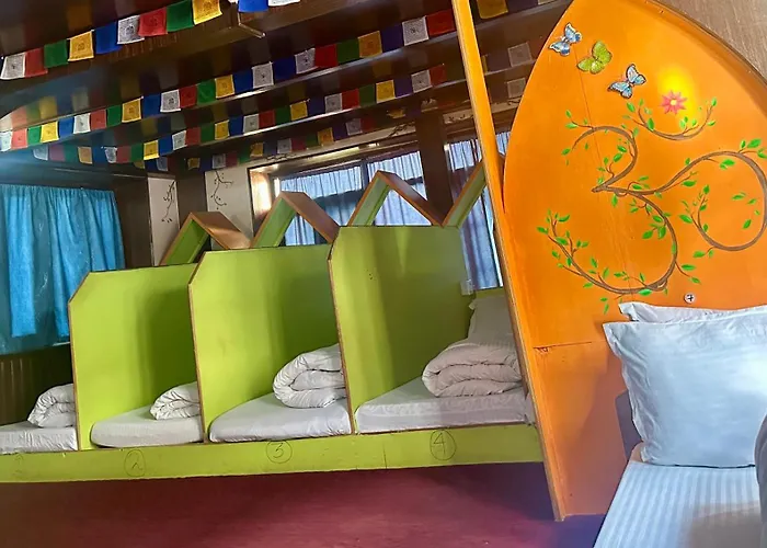 Yog Hostel- Social Backpacker In Thamel -rooftop-capsule Bunks Ac * Kathmandu