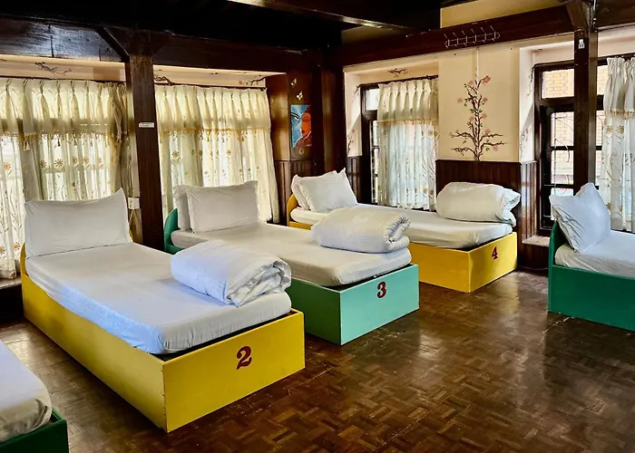 Hostel Yog Hostel- Social Backpacker In Thamel -rooftop-capsule Bunks Ac