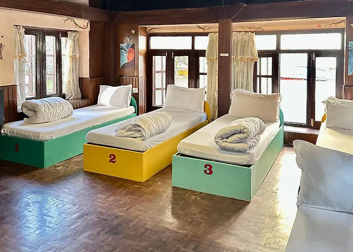 Hostel Yog Hostel- Social Backpacker In Thamel -rooftop-capsule Bunks Ac Kathmandu